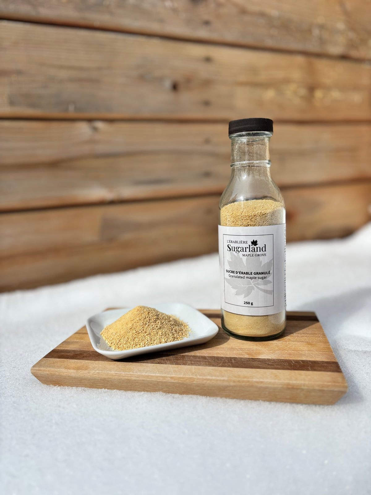 Sucre d'érable granulé